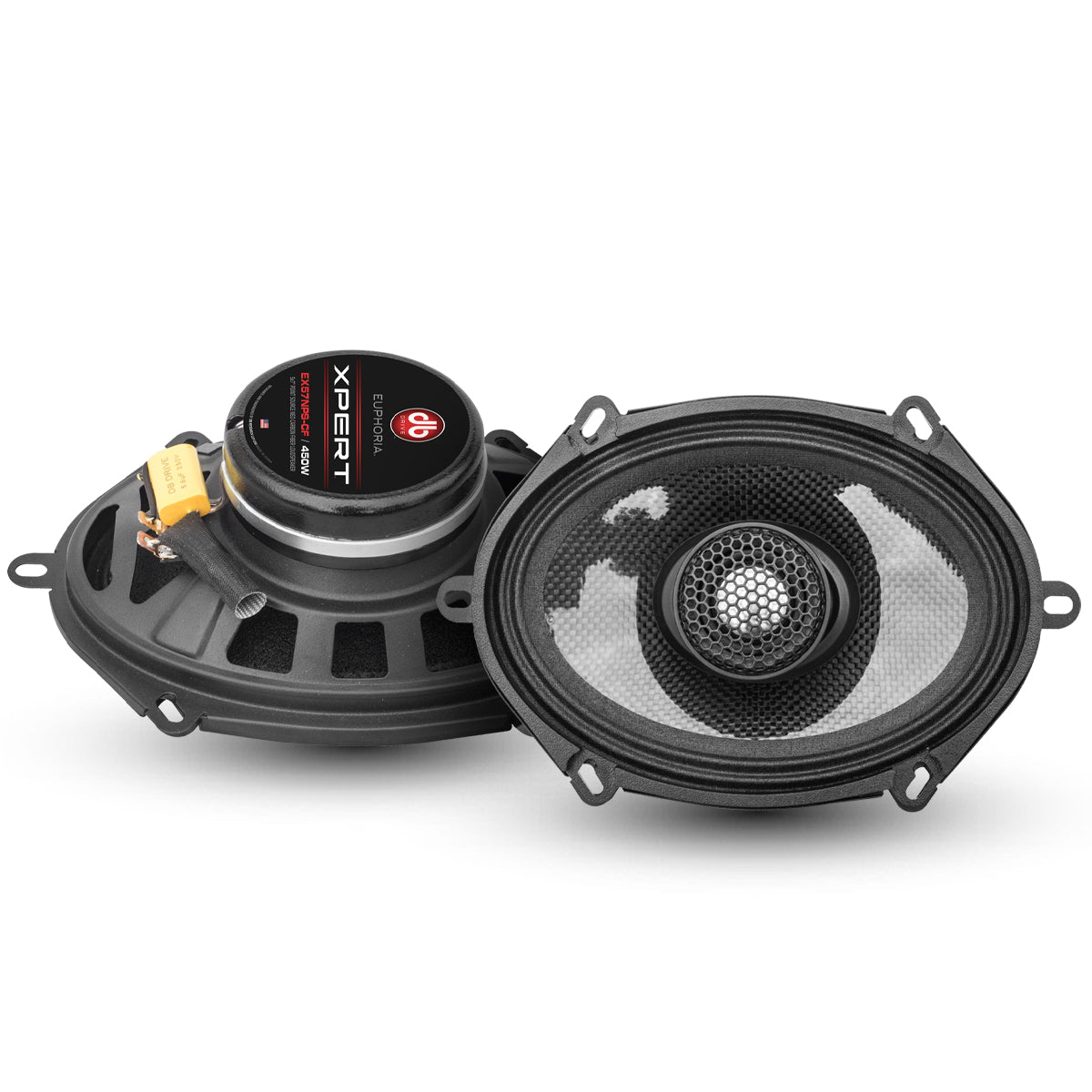 Euphoria Xpert EX57NPSCF Coax 5x7 (Pair) Insane Asylum Motorsports