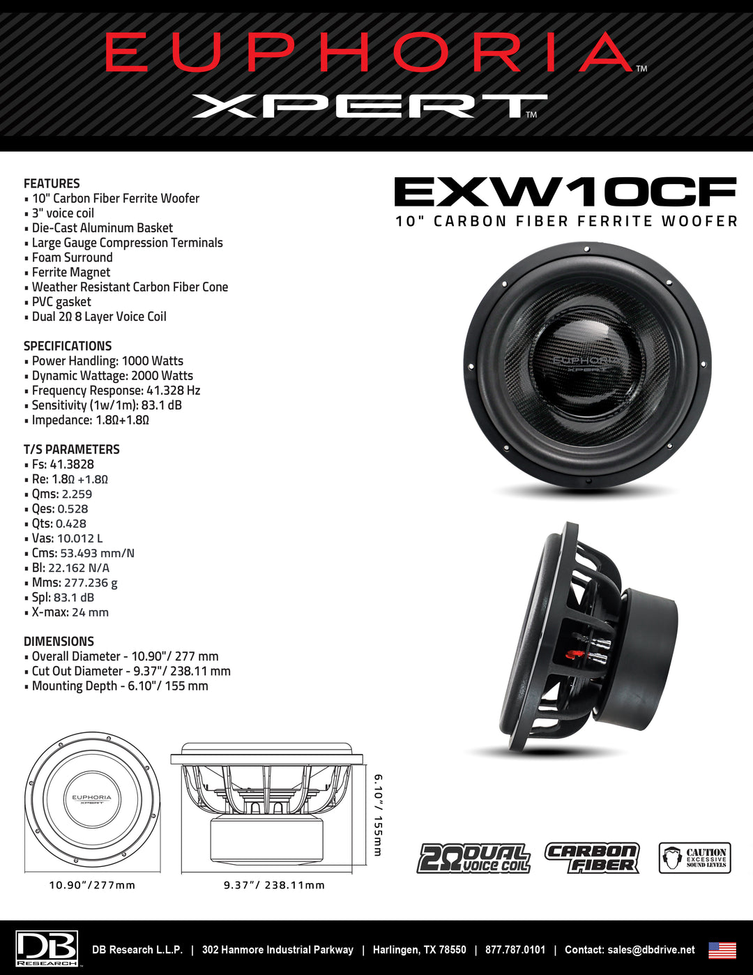 Euphoria Xpert EXW10CF 10