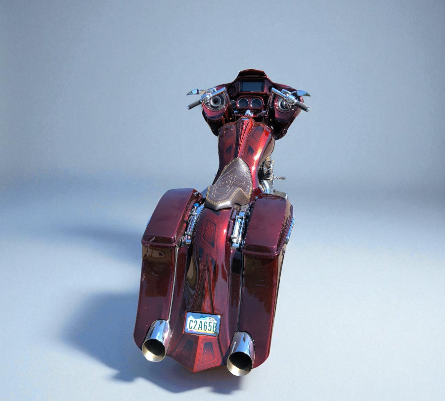 8 Back At Ya Factory Rail Bags – Insane Asylum Motorsports