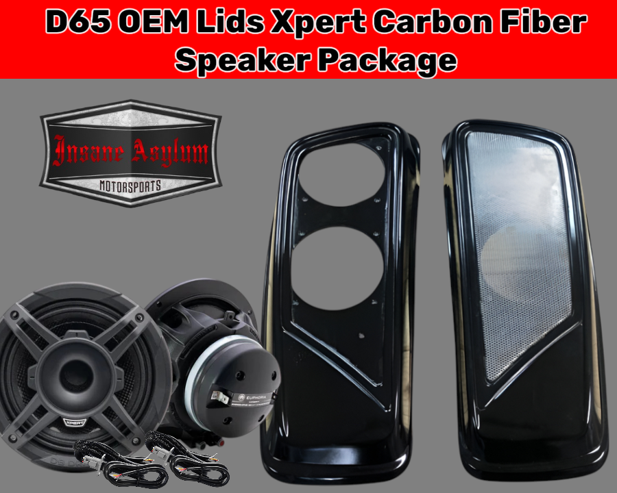 Audio & Bike Speaker Lid Packages – Insane Asylum Motorsports