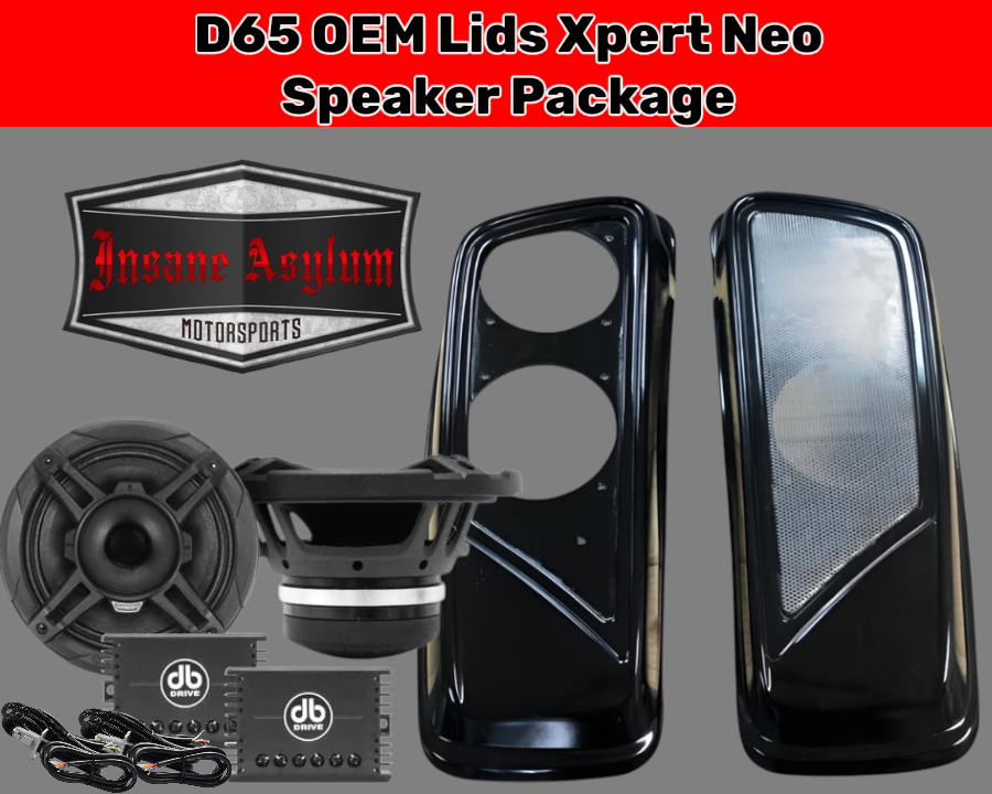 Audio & Bike Speaker Lid Packages – Insane Asylum Motorsports