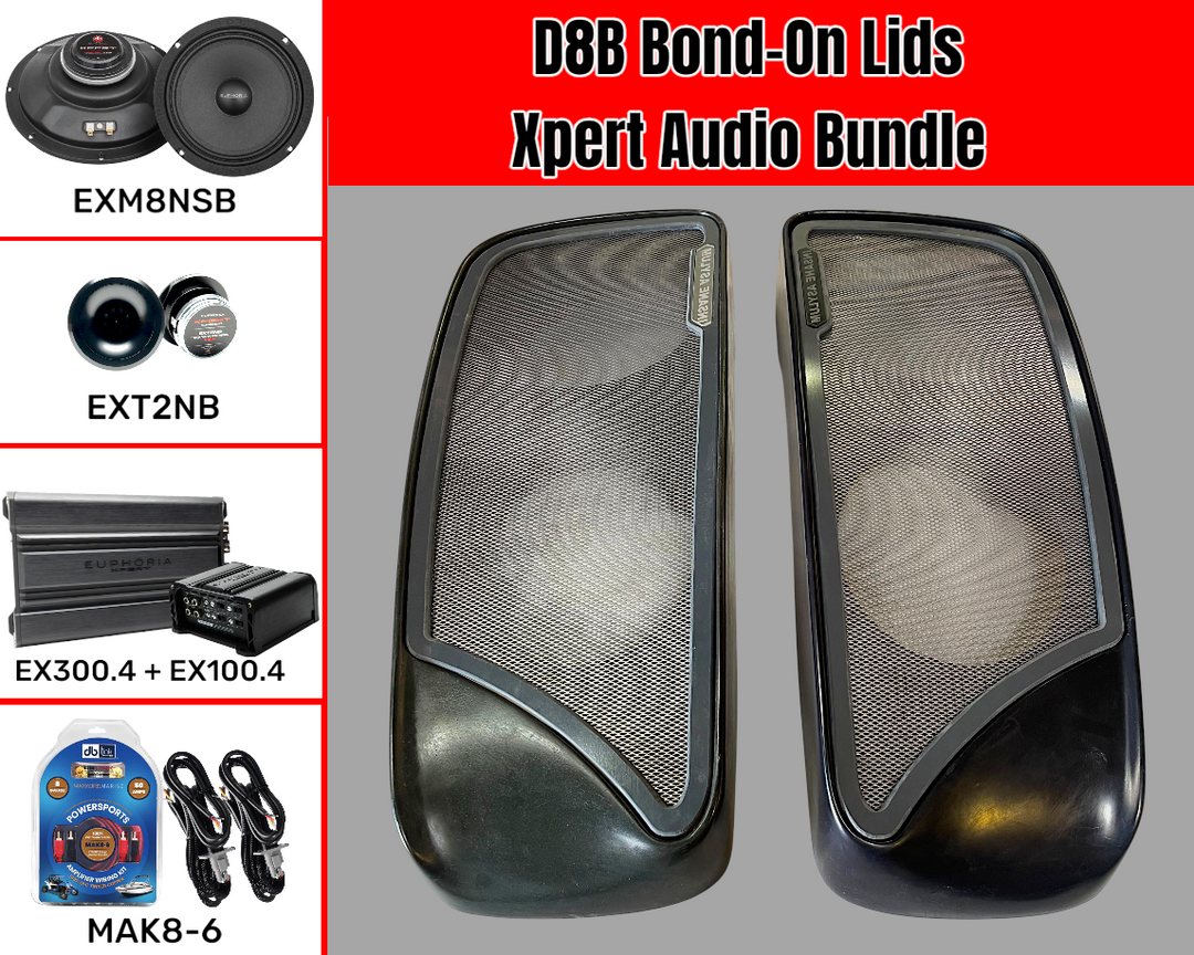 D8 Bond On Lids Xpert Audio Package – Insane Asylum Motorsports
