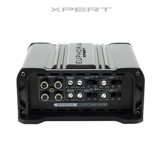 Xpert EX100.4 : 4 Channel Full Range Class D Amplifier – Insane