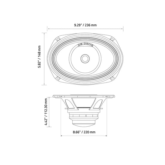 Xpert EX69NCD : 6X9 Xpert EX69NCD : 6X9