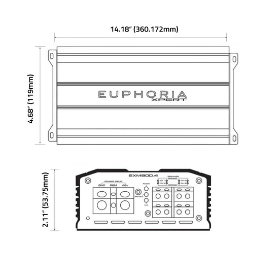 Xpert EXM3000.1 : Mono Class D Mini Amplifier – Insane Asylum