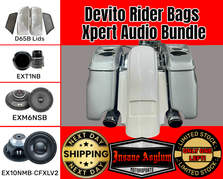 READY TO SHIP! ONLY ONE KIT LEFT! | Devito Rider Bags Xpert Audio