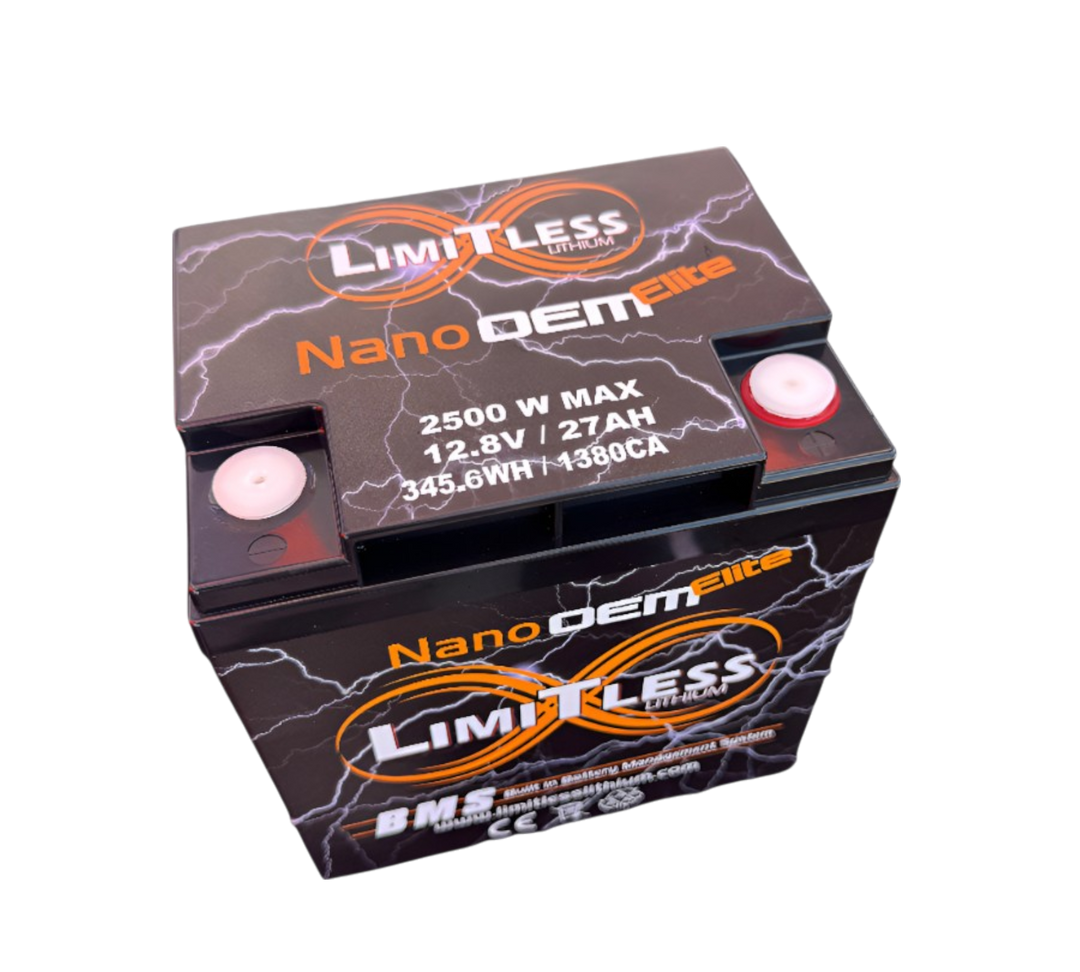 Limitless Lithium Nano-OEM-27AH ELITE | High-Performance