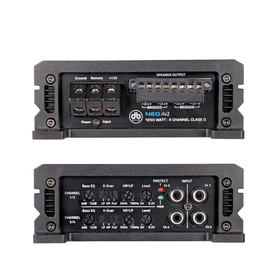4-Channel Motorcycle Amps for Harley Speaker Upgrades | Insane