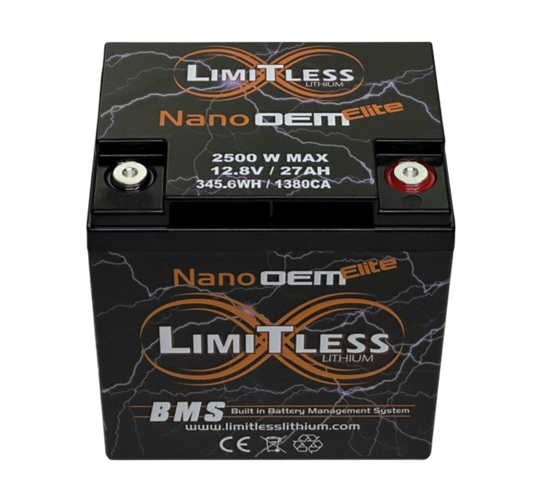 Limitless Lithium Nano-OEM-27AH ELITE | High-Performance