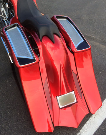 8 Back At Ya Bags + Fender Bundle – Insane Asylum Motorsports